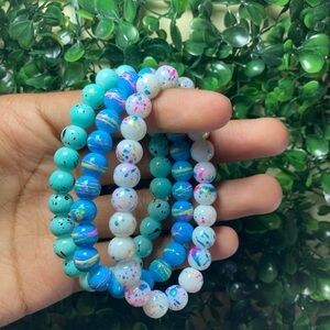 candy splatter pack handmade bracelets (3bracelets) unisex